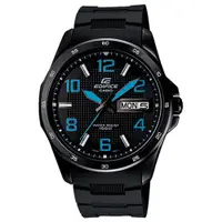 在飛比找PChome24h購物優惠-CASIO EDIFICE 炫彩時刻賽車運動錶(膠帶-藍)