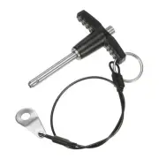 T Handle Lock Pins, 5mm Dia. 30mm Usage Length Push-Button Ball Locking Pin