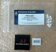 (10) NEW- Perkin Elmer Elemental Scientific PRGS-008 Gas Fitting Connectors
