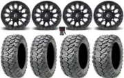 Fuel Vector 14" Wheels MB 27" Ceros Tires Polaris RZR XP 1000 / PRO XP