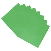 100 Pack Toner Reactive Foil 8.5"x11" A4 Foil Paper for DIY Craft,Green