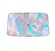 Sun Shade Cover Visor Car Windshield Front Window UV Protector Laser Colorful (for: Honda Civic)