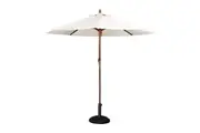 Bolero Round Outdoor Umbrella 3m Diameter Cream