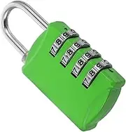 SHINEOFI Compact Combination Padlock for Gym Lockers Durable Heavy Duty Outdoor Lock Reliable Security for Travel and Luggage Code