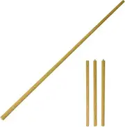 4' & 6' Collapsible Portable Foam Padded Mobility Stick for Flexibility, Balance, and Strength - Yoga Stick, Exercise Stick, and Posture Pole