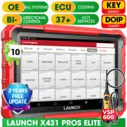 2025 LAUNCH X431 PRO Elite V + PRO5 OBD2 Scanner Car Diagnostic Tool Key Coding