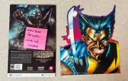COMIC IMAGES Huge Decal (Marvel 1990) -- WOLVERINE One Claw -- 10" x 8.5"