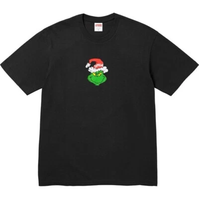 Supreme Grinch Tee Black XL IN HAND FW24 ready to ship