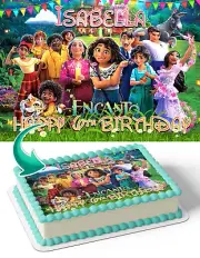 Encanto Edible Cake Topper Party Decoration Edible Image