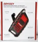 Eton Odyssey Multi-Powered All-Band Bluetooth & Solar AM/FM/NOAA/Shortwave Radio