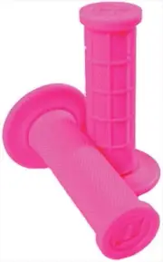 ODI MINI MX HALF WAFFLE GRIPS PINK