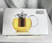 Creano Creation Glass Teapot with Infuser Clear Brand New In Box 850ml