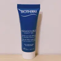 在飛比找蝦皮購物優惠-BIOTHERM 碧兒泉 深夜活泉SPA水面膜