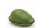 Avanti Plastic Avocado Saver Kitchen Storage Container Fresh Fruit Keeper Green