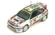 1/43 Vitesse SKM110 Toyota Crolla WRC 2000 Monte Carlo Rally #20 Burri & Hofmann