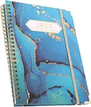 Generic Monthly Planner Notepad Multi Function Spiral Schedule Notebook for Office School Travel Stylish Design for Daily Planning Lightweight Portable