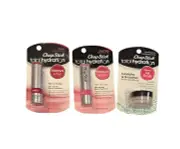 Chapstick Total Hydration Merlot, Rose Petal, & Lip Scrub NEW & SEALED