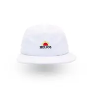Helios Ultralight 7 Panel Soft Brim Unisex Running Cap - White