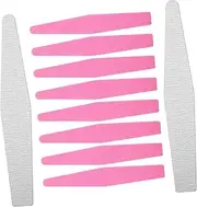 FOYTOKI 10pcs Sponge Nail Files Durable Manicure Tools for Professional and Home Use Lightweight Comfortable Grip for Nail Buffing and Shaping for Toenail Care