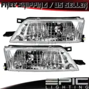 Fits 1997-1999 NISSAN MAXIMA Headlamps Headlights - Left Right Sides Pair