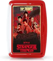 Top Trumps Card Game Stranger Things - Family Games for Kids and Adults - Learning Games - Kids Card Games for 2+ Players - Kid War Games - Card Games for Families - Card Wars - for 15 Plus Kids