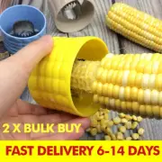 2 X Corn stripper peeler Thresher Cob cutter cooking tools kitchen gadget