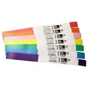 Zebra Z-Band Fun 10012713-5K Multipurpose Label - 25.40 mm Width x 254 mm Length - Permanent Adhesive