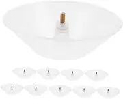 ADOCARN Range Hood Oil Cup Replacement 10 Pack Kitchen Hood Oil Bowl Set Material