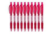 Stabilo Marathon 318 Ballpoint Pen Medium Red Box 10
