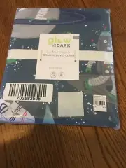 Pottery Barn Kids Glow in dark Astronaut space duvet full/queen-NIP