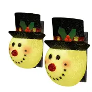 NNETM Dazzling Duo: Christmas Porch Light Shades for 2 Lights