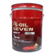 S-Oil 7 RED #7 SN 10W-30 Semi Synthetic Engine Oil 20 Litre