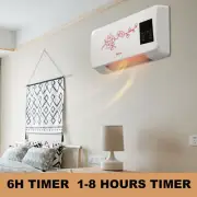 Wall Mounted Air Conditioner Mini Electric Heating Machine With RemotE FF