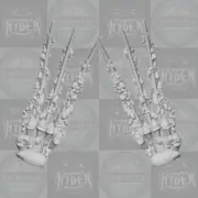 Hellverine GR/Wolverine custom flame claws for 1:6 1:10 1:12 1:18 action figures
