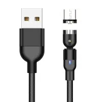 在飛比找蝦皮購物優惠-XIAOMI 540 磁性電纜 Micro-USB C 型快