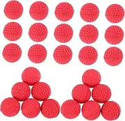 BESPORTBLE 50pcs Soft Foam Replacement Balls for Ball Shooting Game for Boys and Girls Adults