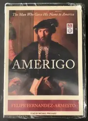 Felipe Fernandez - Armesto AMERIGO Audio Book New Sealed Man Who Name America
