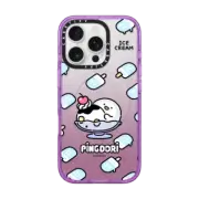 iPhone 16 Pro Impact Case MagSafe Compatible ice cream with pingdori