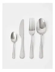 [Heritage] Foxy 24pc Cutlery Set in Silver
