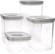 Pyrex Square Canister 4 Pieces Set