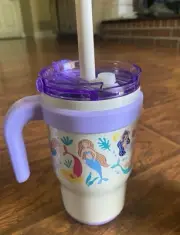 Reduce Coldee Tumbler with Spill-Proof Straw&Handle.Insulated Stainless Steel