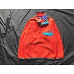 PATAGONIA SYNCHILLA / SNAP-T / FLEECE PULLOVER /羊羔毛/木村拓哉/S號