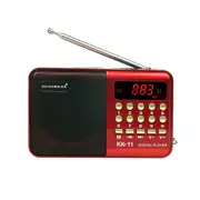 Portable Mini Radio Pocket FM Stereo Speaker Digital MP3 Player TF Card USB