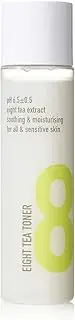 BOM Eight Tea Toner with Low pH Moisturizing, Soothing with Tea Extract for Daily Skincare, 150mL, 5.07 fl.oz