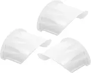 Extend Camera Lifespan 3pcs Abs Waterproof Cover Sunshade for Outdoor Wall Cameras Rainproof
