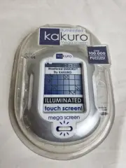 Techno Source Kakuro Illuminated Mega Screen Handheld Electronic Puzzle Game New
