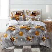 Christmas Gift Duvet/Doona/Quilt Cover Set Queen/King/Super King Size Bed