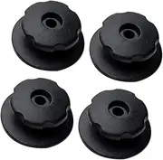 Mobestech Self-Tapping Screw Car Trunk Hooks 4 Pack Storage Net Attachments for Easy Install Durability