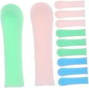Mikinona 15Pcs Ear Cleaning Tool Replacement Ear Spoon Sleeves for Adults Fun Lightweight Design Compatible with Various Ear Spoons Easy to Use Replace for Safe