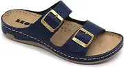 [LEON] 955 Leather Shoes Sandals Clog Mules Comfort Shoes Slippers Women